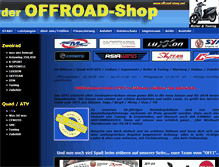 Tablet Screenshot of offroad-shop.net